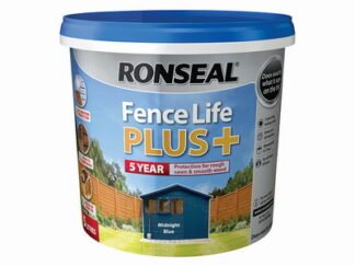 Ronseal Fence Life Plus+ Midnight Blue 5 litre (5010214886401) RSLFLPPMB5L *Restrictions - See Description*