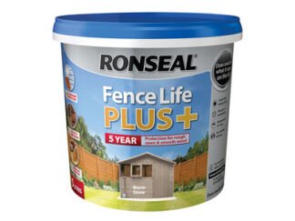 Ronseal Fence Life Plus+ Warm Stone 5 litre (5010214883967) RSLFLPPWS5L