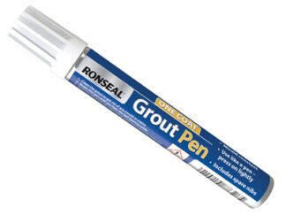 Ronseal One Coat Grout Pen Brilliant White 7ml (5010214873234) RSLGPBWH7