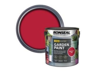 Ronseal Garden Paint Moroccan Red 2.5 litre (5010214894451) RSLGPMR25L *Restrictions - See Description*