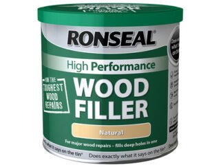 Ronseal High-Performance Wood Filler White 550g (5010214825769) RSLHPWFW550G