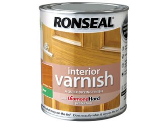 Ronseal Interior Varnish Quick Dry Matt Antique Pine 750ml (5010214868643) RSLIVMAP750