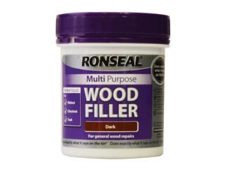 Ronseal Multipurpose Wood Filler Tub Dark 250g (5010214808014) RSLMPWFD250G