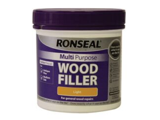 Ronseal Multipurpose Wood Filler Tub Light 465g (5010214808038) RSLMPWFL465