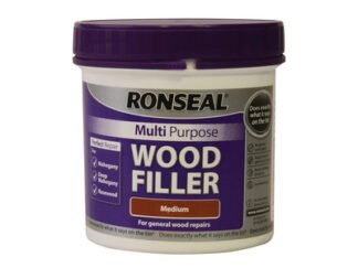 Ronseal Multipurpose Wood Filler Tub Medium 465g (5010214808045) RSLMPWFM465