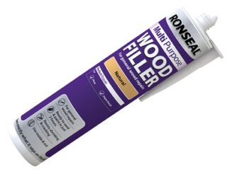 Ronseal Multipurpose Wood Filler Cartridge Natural 310ml (5010214833658) RSLMPWFN310