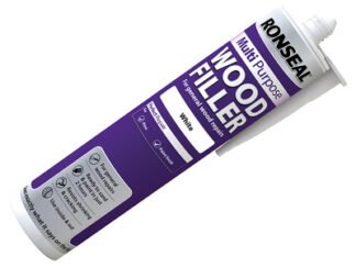 Ronseal Multipurpose Wood Filler Cartridge White 310ml (5010214833696) RSLMPWFW310