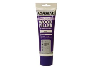 Ronseal Multipurpose Wood Filler Tube White 325g (5010214825790) RSLMPWFW325G