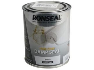 Ronseal One Coat Damp Seal White 750ml (5010214851010) RSLOCDSW500