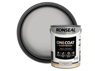Ronseal One Coat Everywhere Interior Slate Grey Matt 5 litre (5056402400660) RSLOCESGM5L *Restrictions - See Description*