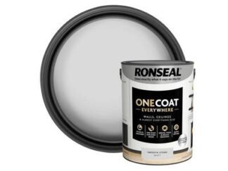 Ronseal One Coat Everywhere Interior Smooth Stone Matt 5 litre (5056402400677) RSLOCESSM5L *Restrictions - See Description*