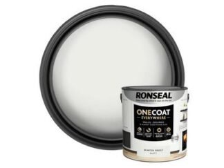 Ronseal One Coat Everywhere Interior Winter Frost Matt 2.5 litre (5056402400462) RSLOCEWFM25L *Restrictions - See Description*