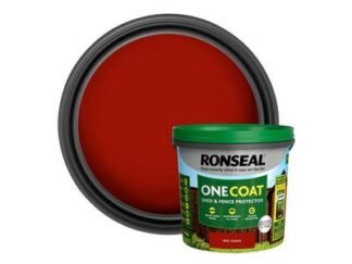 Ronseal One Coat Shed & Fence Protection Red Cedar 5 litre (5056402401483) RSLOCFLCE5LN *Restrictions - See Description*