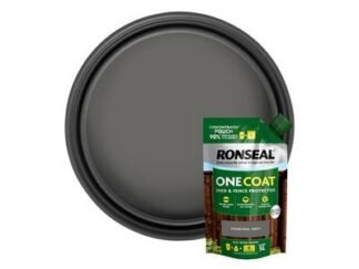 Ronseal One Coat Shed & Fence Refill Pouch Charcoal Grey 950ml (5056402401735) RSLOCFLCGPCH *Restrictions - See Description*