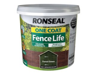Ronseal One Coat Fence Life Forest Green 5 litre (5010214882915) RSLOCFLFG5L