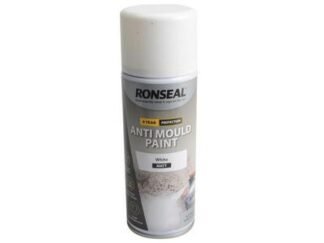 Ronseal 6 Year Anti Mould  White Matt 400ml (5010214874811) RSLQDAMAWM *Restrictions - See Description*