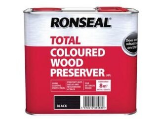 Ronseal Trade Total Wood Preserver Black 2.5 litre (5010214885886) RSLTTWPBL25L