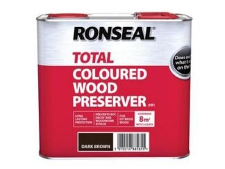 Ronseal Trade Total Wood Preserver Dark Brown 2.5 litre (5010214885855) RSLTTWPDB25L