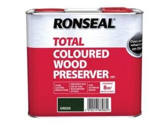 Ronseal Trade Total Wood Preserver Green 2.5 litre (5010214885862) RSLTTWPGR25L *Restrictions - See Description*
