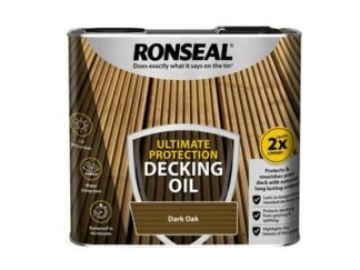 Ronseal Ultimate Protection Decking Oil Dark Oak 5 litre (5010214872954) RSLUDODO5L *Restrictions - See Description*
