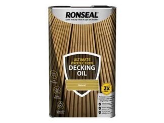 Ronseal Ultimate Protection Decking Oil Natural 5 litre (5010214872978) RSLUDON5L *Restrictions - See Description*