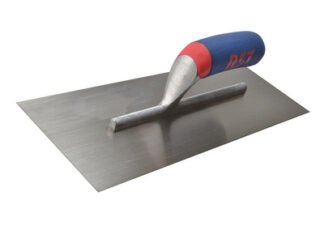 R.S.T. Plasterers Finishing Trowel Carbon Steel Soft Touch Handle 16 x 4.1/2in (5013693050530) RST16S