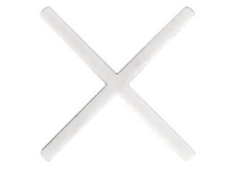 RUBI Tiling Tools Long Leg Tile Spacers 3/32in (2mm) (Pack 300) (8413797029529) RUB02952