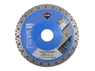 RUBI Tiling Tools TVR115 TVR SUPERPRO Diamond Blade 115mm (8413797309867) RUB30986