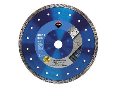 RUBI Tiling Tools TVA 115 SUPERPRO Turbo Viper Diamond Blade 115mm (8413797319323) RUB31932