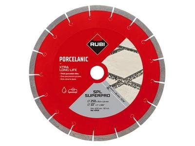 RUBI Tiling Tools SPL 250 EXT SUPERPRO Diamond Blade 250mm (8413797409109) RUB40910