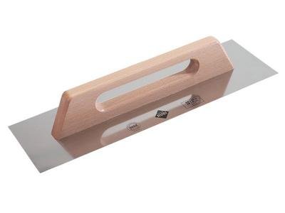 RUBI Tiling Tools Steel Trowel Wooden Handle 19in (8413797659887) RUB65988