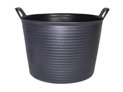 RUBI Tiling Tools Nº. 3 FLEXTUB Plastic Tub Black 40 litre (8424775401015) RUB88773