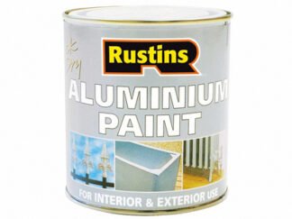 Rustins Aluminium Paint 500ml (5015332011049) RUSAP500