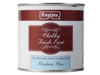 Rustins Chalky Finish Paint Blenheim Blue 250ml (5015332001200) RUSCPBB250 *Restrictions - See Description*