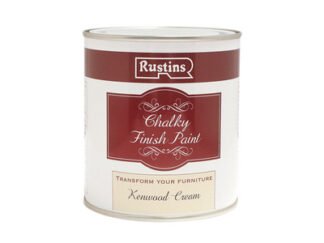 Rustins Chalky Finish Paint Kenwood Cream 250ml (5015332001095) RUSCPC250 *Restrictions - See Description*