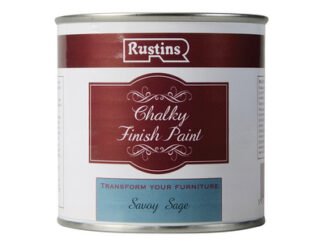 Rustins Chalky Finish Paint Savoy Sage 250ml (5015332001255) RUSCPSS250