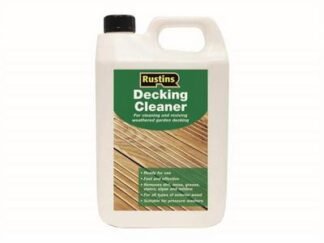 Rustins Decking Cleaner 4 litre (5015332201068) RUSDECL4L