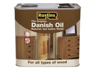 Rustins Original Danish Oil 2.5 litre (5015332200061) RUSDO25L *Restrictions - See Description*