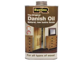 Rustins Original Danish Oil 500ml (5015332200047) RUSDO500 *Restrictions - See Description*