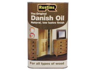 Rustins Original Danish Oil 5 litre (5015332200030) RUSDO5L *Restrictions - See Description*
