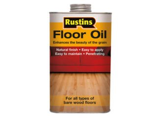 Rustins Floor Oil 1 litre (5015332201037) RUSFO1L *Restrictions - See Description*