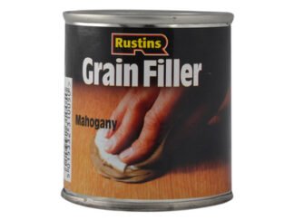 Rustins Grain Filler Mahogany 230g (5015332310050) RUSGFM230G
