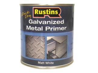 Rustins Galvanized Metal Primer 1 litre (5015332400867) RUSGP1L