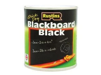 Rustins Quick Dry Blackboard Black 100ml (5015332003778) RUSQDBB100