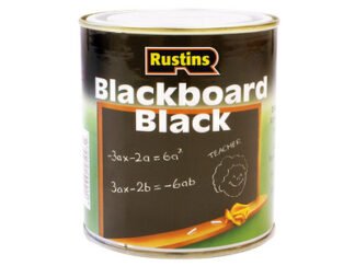 Rustins Quick Dry Blackboard Black 500ml (5015332050031) RUSQDBB500