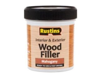 Rustins Acrylic Wood Filler Mahogany 250ml (5015332002320) RUSQDWFM250