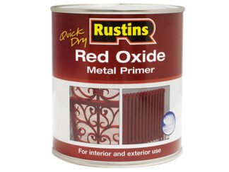 Rustins Quick Dry Red Oxide Metal Primer 5 litre (5015332001422) RUSROMP5LQ
