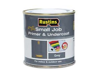 Rustins Small Job Primer & Undercoat Grey 250ml (5015332260997) RUSSJPUGY250