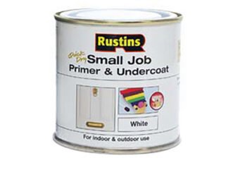 Rustins Small Job Primer & Undercoat White 250ml (5015332260898) RUSSJPUWH250