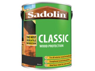 Sadolin Classic Wood Protection Ebony 5 litre (5721147600537) SAD5012924 *Restrictions - See Description*